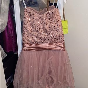 pink dress